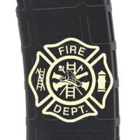 Fire Department Laser Engraved Custom Pmag
