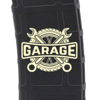 Mechanic Garage Laser Engraved Custom Pmag