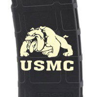 Marines Devil Dog Laser Engraved Custom Pmag