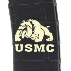 Marines Devil Dog Laser Engraved Custom Pmag