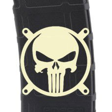 Punisher Skull #5 Laser Engraved Custom Pmag