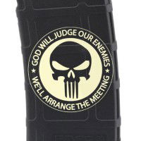 Punisher Meeting Laser Engraved Custom Pmag