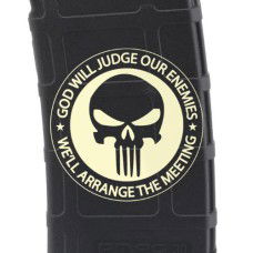 Punisher Meeting Laser Engraved Custom Pmag