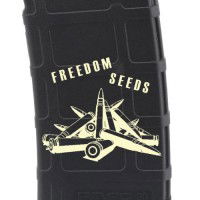 Freedom Seeds Laser Engraved Custom Pmag