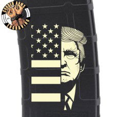 Trump Flag Laser Pmag Laser Engraved Custom Pmag