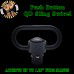 QD Push Button Quick Detach 1.25" Rifle Heavy Duty Sling Swivel Mount