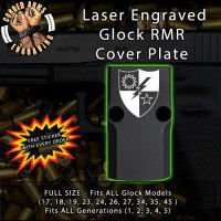 75th Ranger Regiment Engraved RMR Cover Plate 