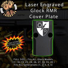 75th Ranger Regiment Engraved RMR Cover Plate 