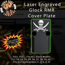 Calico Jack Engraved RMR Cover Plate 
