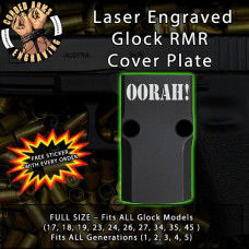 OORAH! Engraved RMR Cover Plate 