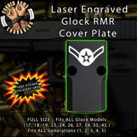 Airman Engraved RMR Cover Plate 
