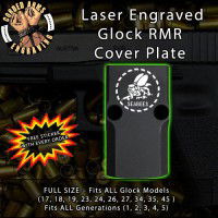 Navy Seabees Engraved RMR Cover Plate 
