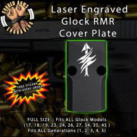 USMC Scout Sniper Engraved RMR Cover Plate 