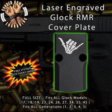 Shaka Engraved RMR Cover Plate 