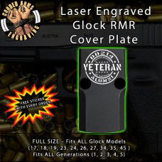 DD214 Alumni Engraved RMR Cover Plate 