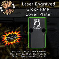 POW/MIA Engraved RMR Cover Plate 