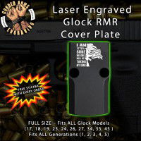 1776% Sure Engraved RMR Cover Plate 