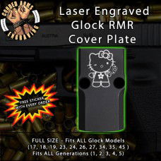 Hello Kitty (D) Engraved RMR Cover Plate 