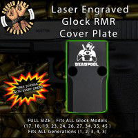 Deadpool Do you Love Me Engraved RMR Cover Plate 