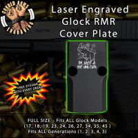 Fat Unicorn Engraved RMR Cover Plate 
