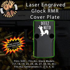 Deeez Nuts Engraved RMR Cover Plate 