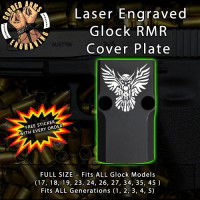 Tribal Owl Engraved RMR Cover Plate 