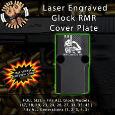 We Can Do It! Engraved RMR Cover Plate 