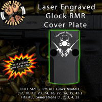 Weekend Warrior Engraved RMR Cover Plate 