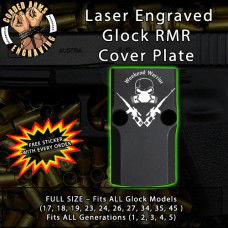 Weekend Warrior Engraved RMR Cover Plate 