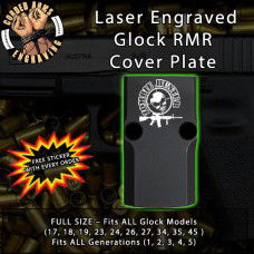 Zombie Hunter Engraved RMR Cover Plate 