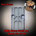RMR Cover Plate Beveled Boss Cut With Pockets