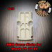 RMR Cover Plate Rounded With Boss Cut RMR Cover Plate Rounded With Boss Cut