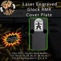 509th Infantry Regiment Engraved RMR Cover Plate 