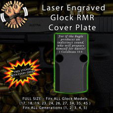 1 Corinthians 16:13 Engraved RMR Cover Plate 