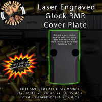Revelation 6:8 Engraved RMR Cover Plate 