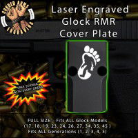 Big Foot Engraved RMR Cover Plate 