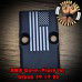 American Flag Engraved RMR Cover Plate 