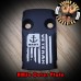 Navy Vet Flag Laser Engraved RMSc Cover Plate for Glock 43, 43x, 48 Navy Vet Flag Laser Engraved RMSc Cover Plate for Glock 43, 43x, 48