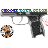 Deco Diamond Laser Etched SIG SAUER P365 GRIP MODULE 
