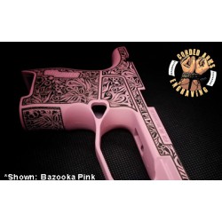 Floral Laser Etched SIG SAUER P365 GRIP MODULE 
