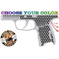 Honey Comb  Laser Etched SIG SAUER P365 GRIP MODULE 