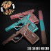 Floral Laser Etched Sig Sauer MACRO GRIP MODULE 
