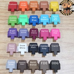 Blank Cerakoted Slide Plate for Sig p320 Blank Cerakoted Slide Plate for Sig p320