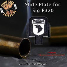 Army Airborne 101st Engrave Slide Plate for Sig p320
