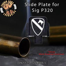 1st Cavalry Engrave Slide Plate for Sig p320