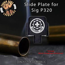 2nd Cavalry Regiment Engrave Slide Plate for Sig p320