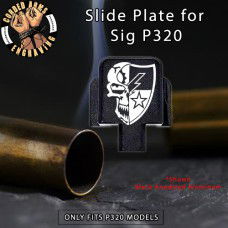 75th Ranger Regiment w/ Skull Engrave Slide Plate for Sig p320