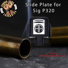 82nd Airborne Division Engrave Slide Plate for Sig p320