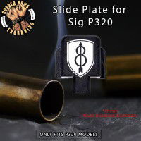8th Infantry Division Engrave Slide Plate for Sig p320