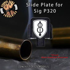 8th Infantry Division Engrave Slide Plate for Sig p320